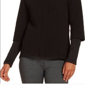 Calia Cloud by Carrie Underwood  Full Zip and Snaps Textured Black Jacket